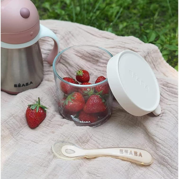 Beaba  2nd Stage Silicone Weaning Spoons - 4 Pack