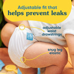 Charlie Banana Reusable Swim Diaper Drawstring - Banana Fiesta