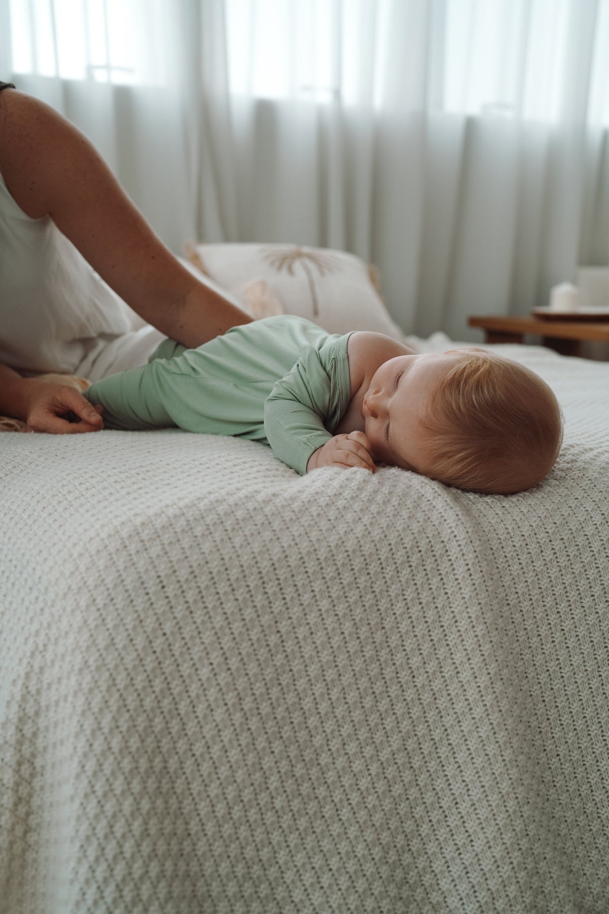 Magnetic Baby Sleepsuit - Solid Colours