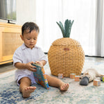 MOMIJI Pineapple Storage Basket Medium - Natural