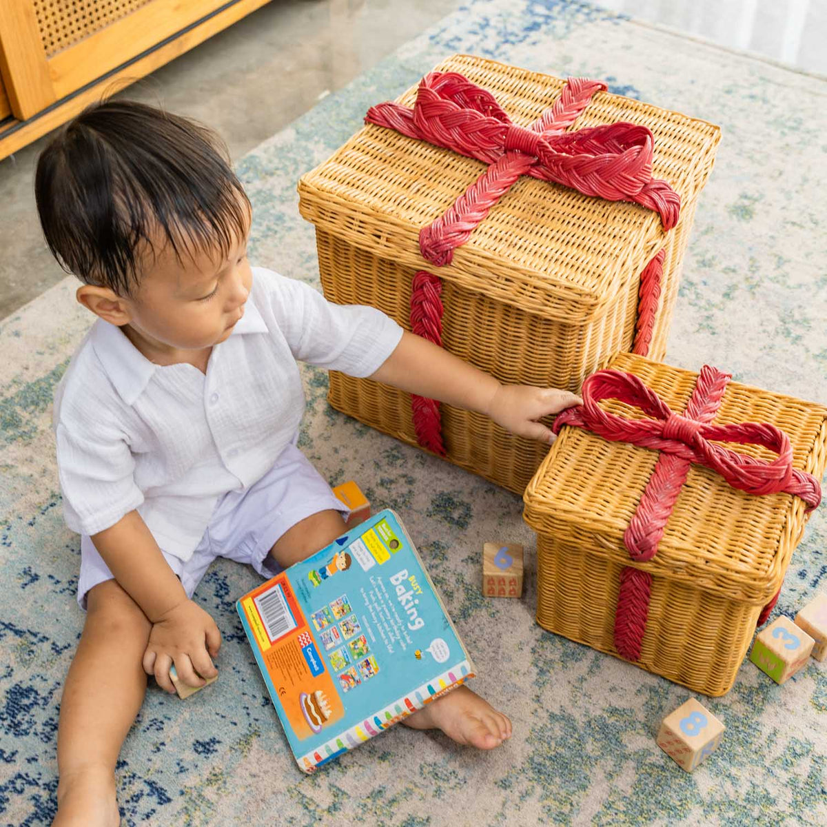 Rattan Storage Gift Boxes