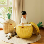 MOMIJI Pineapple Storage Basket Large - Natural