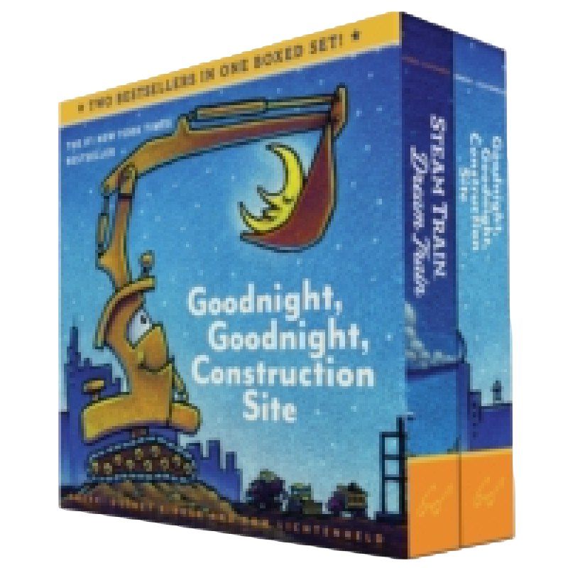 Goodnight, Goodnight, Construction Site and Steam Train, Dream Train Boxed Set