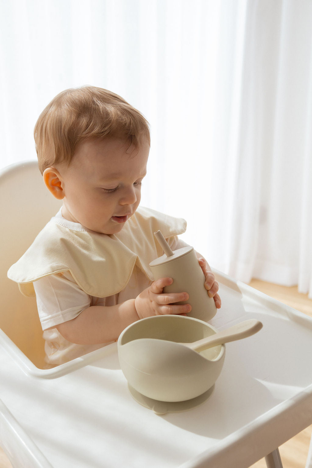 Everyday Waterproof Bibs (Set of 3) - The Gentle Beginnings Edit