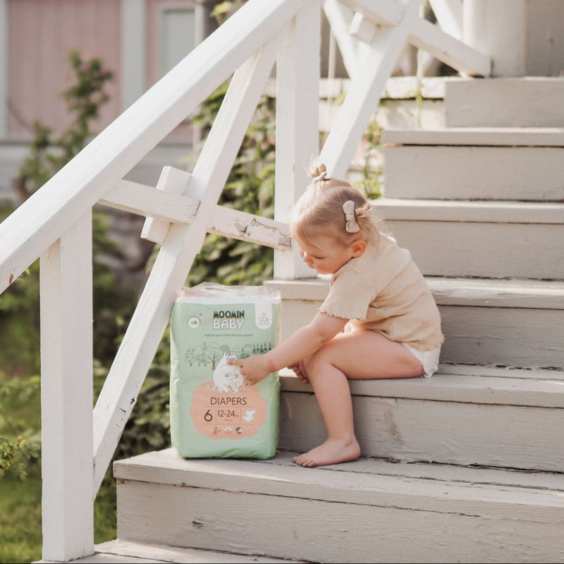 Moomin Baby Baby Diapers Size 6 (12-24Kg) 34pcs