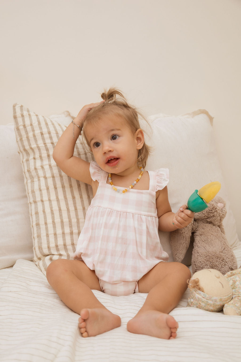 Bubble Romper - Sunday Mornings