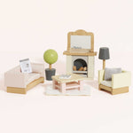 Le Toy Van Wooden Dolls House Living Room Furniture Set