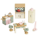 Le Toy Van Wooden Dolls House Kitchen Furniture Set