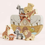 Le Toy Van Wooden Balancing Ark Animal Stacker