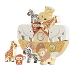 Le Toy Van Wooden Balancing Ark Animal Stacker