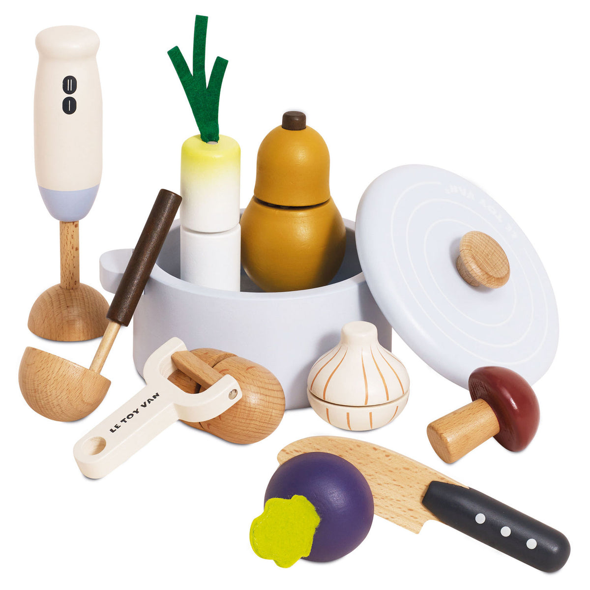 Le Toy Van Soup & Utensils Set