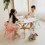 MOMIJI Maya Kids Chair - Peach Pink