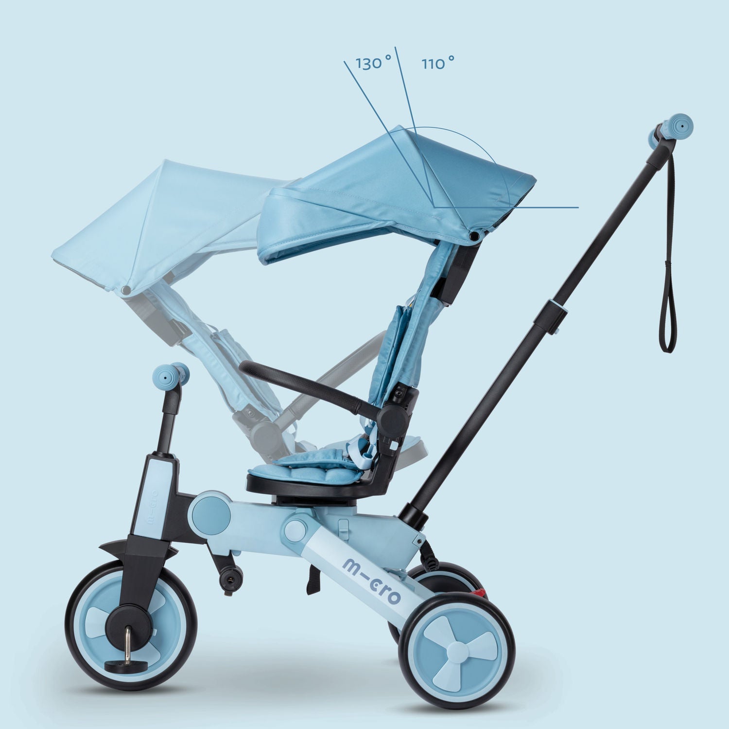 Micro Tricycle - Ice Blue