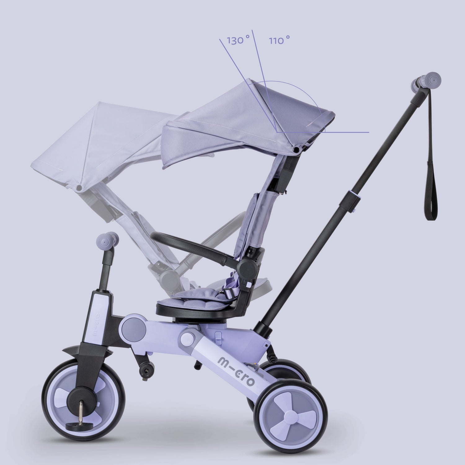 Micro Tricycle - Purple