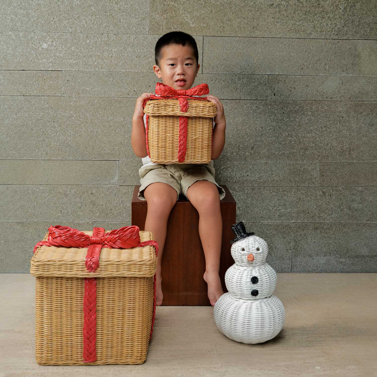 Rattan Storage Gift Boxes