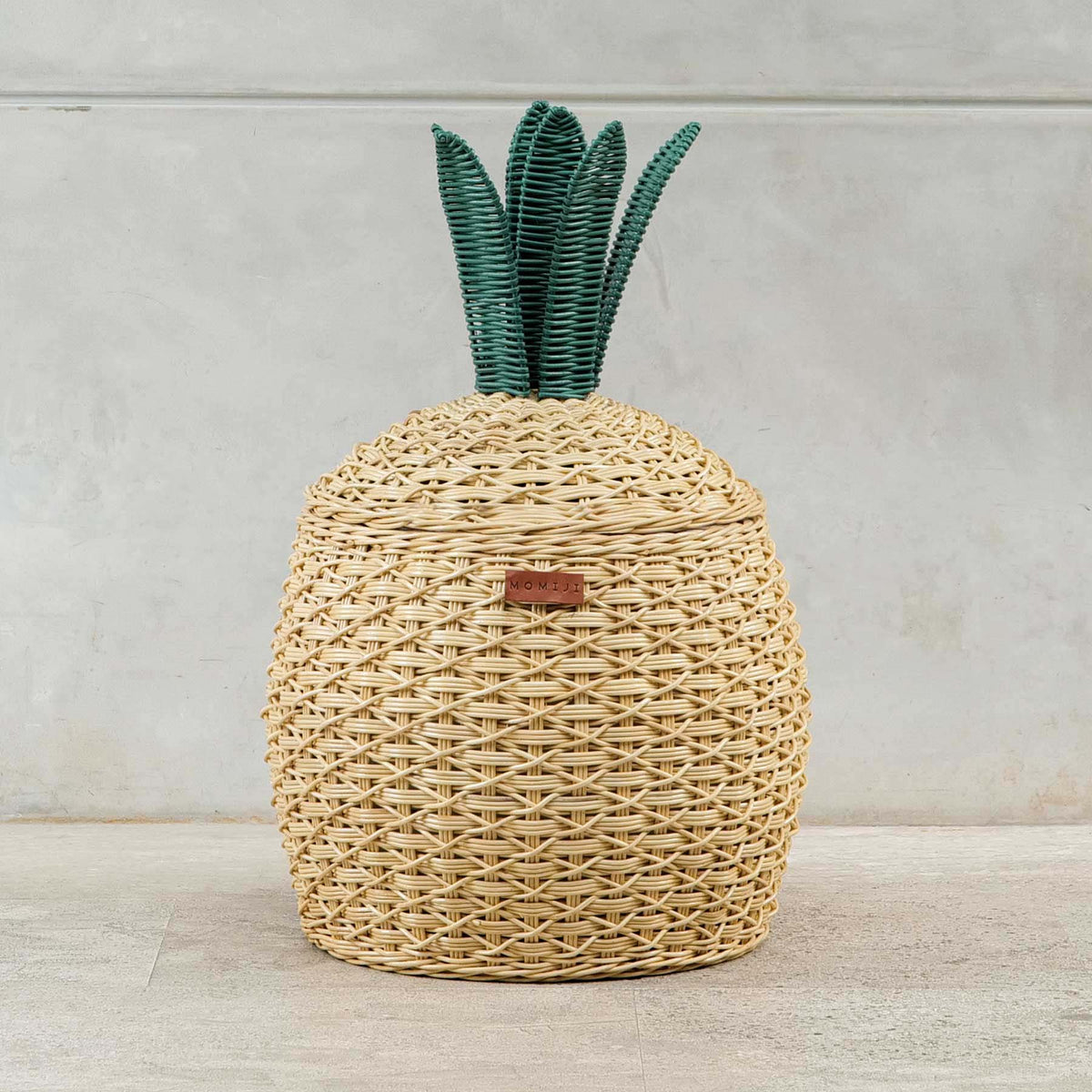 MOMIJI Pineapple Storage Basket Medium - Natural