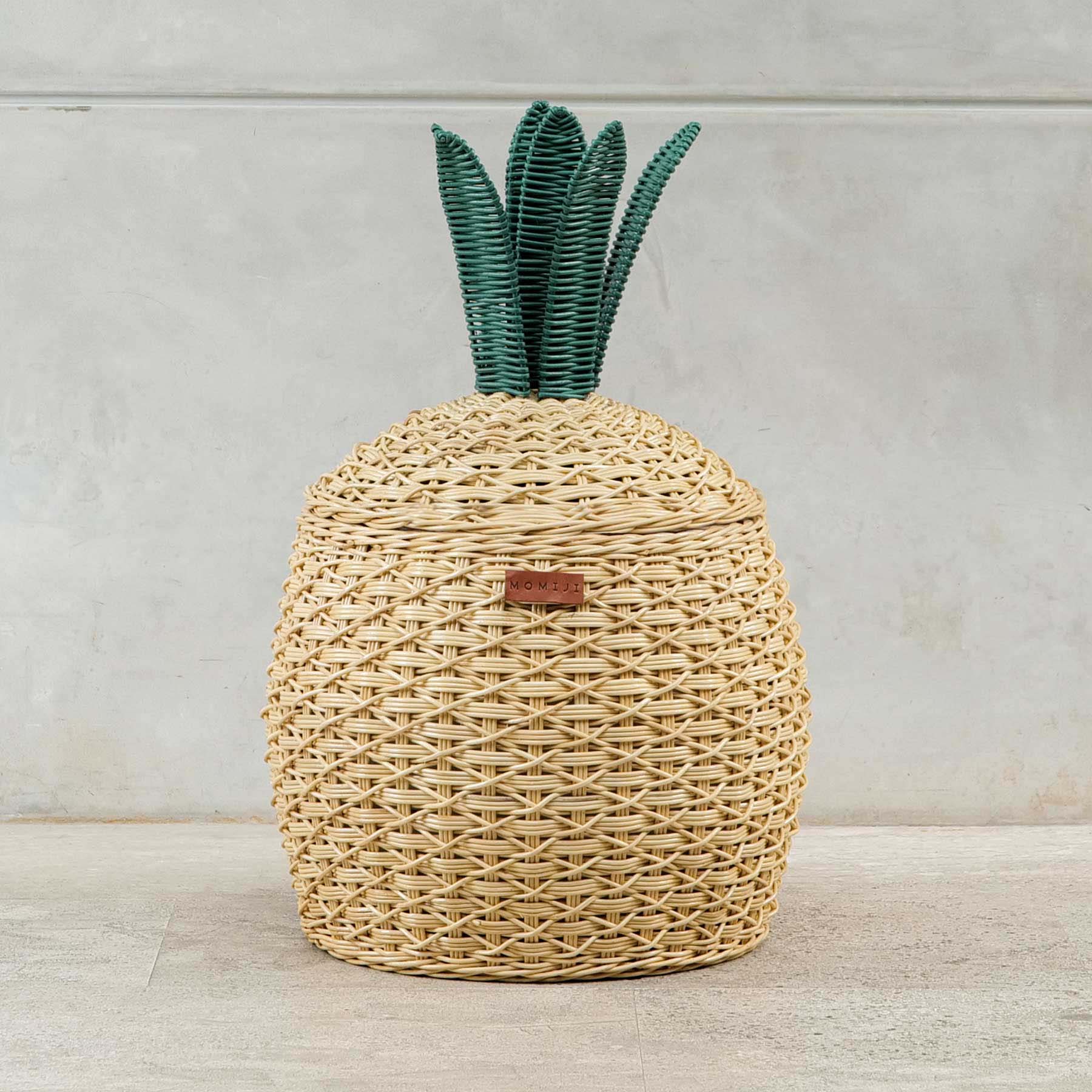 MOMIJI Pineapple Storage Basket Medium - Natural