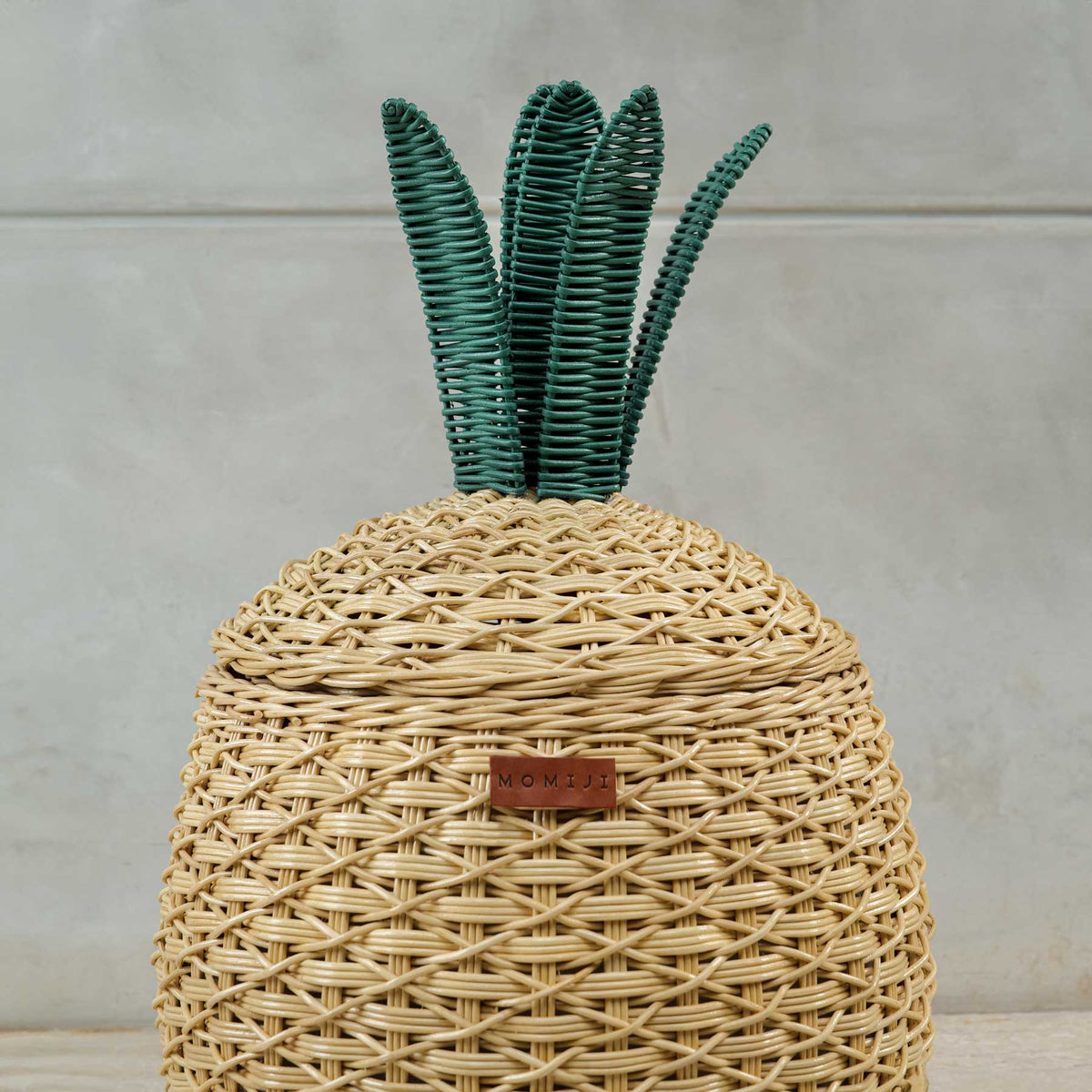 MOMIJI Pineapple Storage Basket Medium - Natural