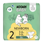 Moomin Baby Diapers Size 2 (3-6Kg) 56pcs