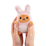 Noodoll Pink Bunny Ricespud Mini Sitting Plush Toy