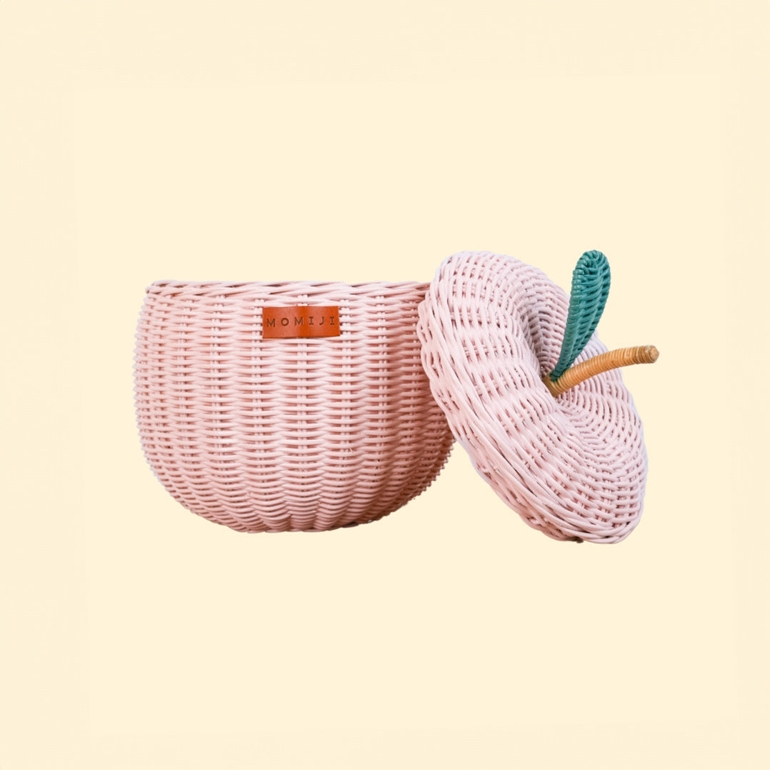 MOMIJI Apple Storage Basket Small - Pink