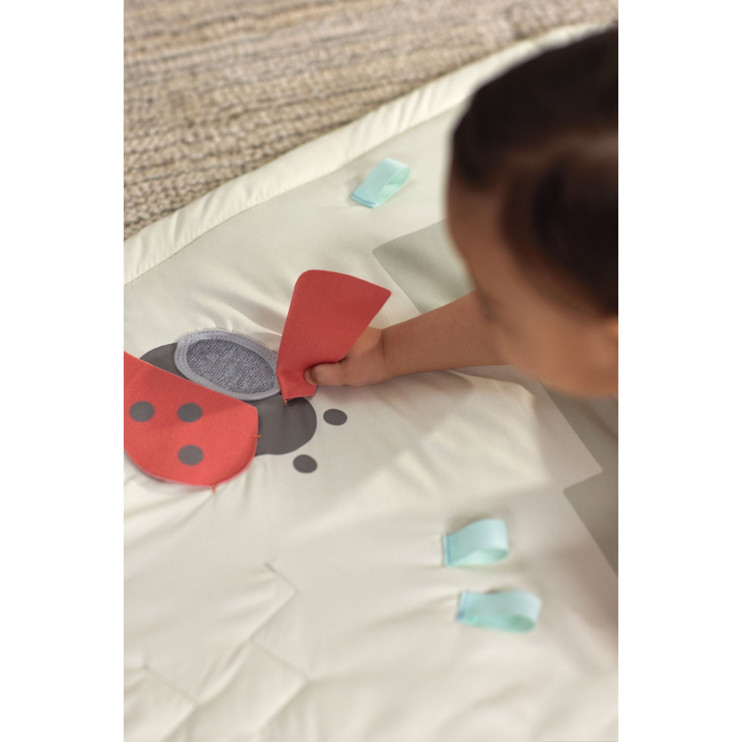 Skip Hop Geometric Wonders Activity Gym (With Crocodile Tummy Time Mirror)
