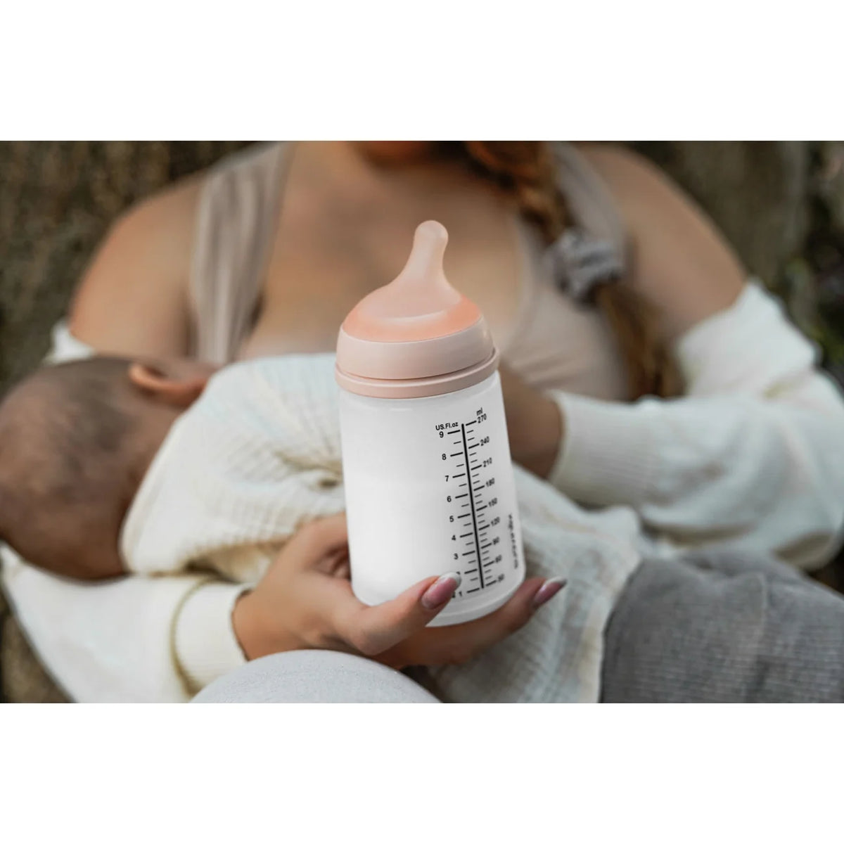 Suavinex Zero Zero Anti-Colic Bottle 270ml - Medium Flow 3+ Months