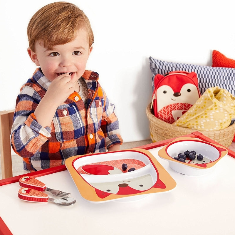 Skip Hop Zootensils Fork & Spoon - Fox