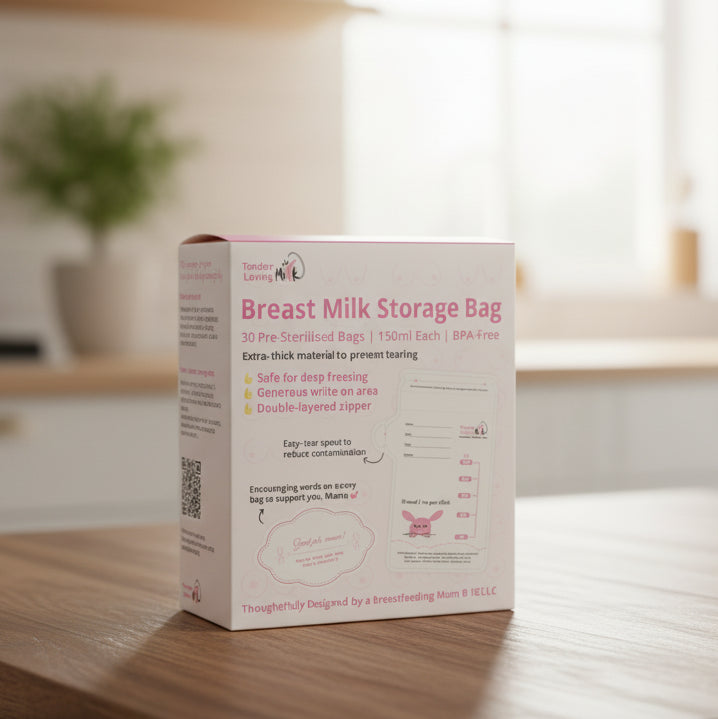 Breast Milk Storage Bags (150ml) 30 Pieces