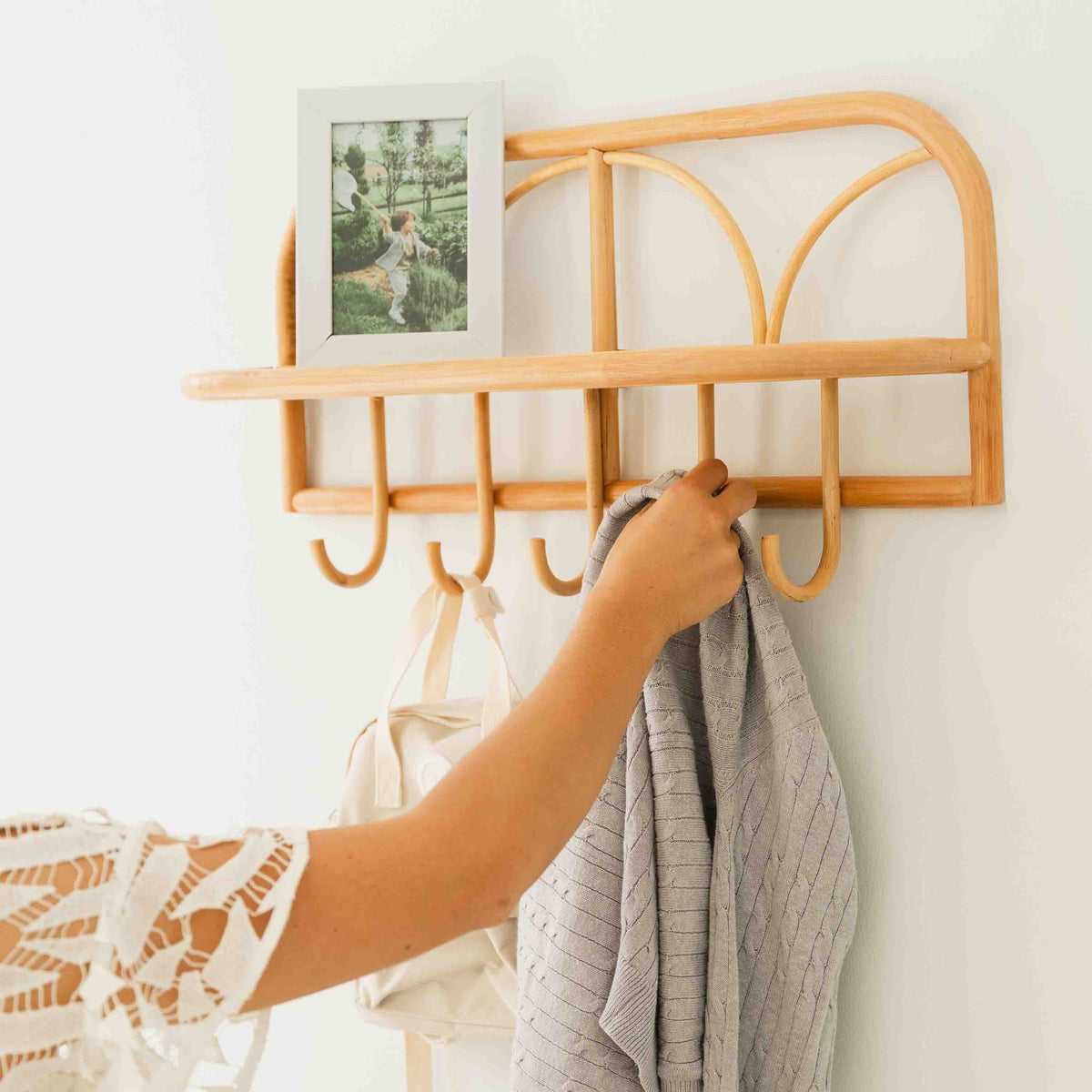 MOMIJI Eleanor Hanging Wall Shelf