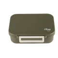 Citron Absolut Tritan Snackbox with 3 Compartments - Olive Green