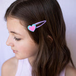 Calico Sun Alexa Hair Clips - Heart