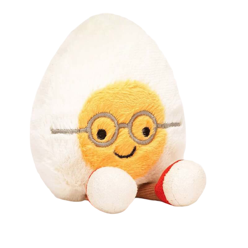 Jellycat Amuseables Boiled Egg Geek