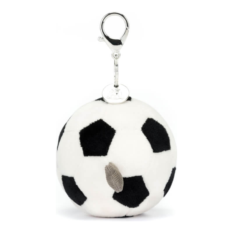 Jellycat Amuseable Sports Football Bag Charm 16x8cm