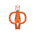 Matchstick Monkey Animal Teether - Teddy Tiger