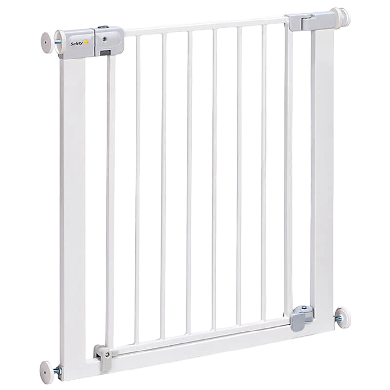 Safety 1st Auto Close Metal Gate - White 73-80cm