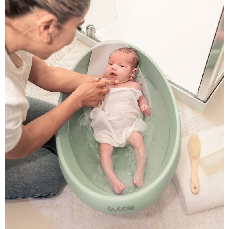Bubble Cuddle Bath with Newborn Support Insert