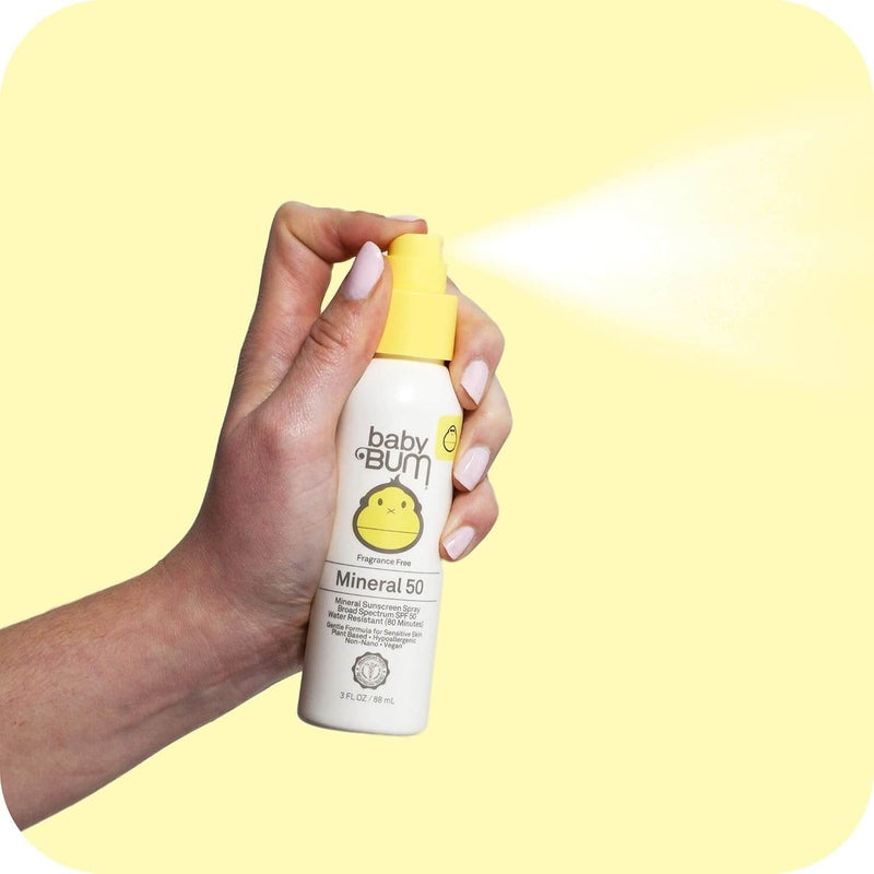 Sun Bum Baby Bum SPF 50 Mineral Spray (3 FL Oz / 88ml)