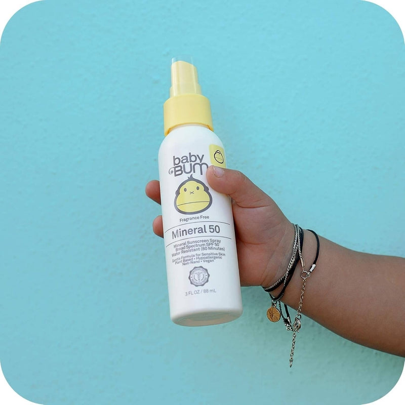 Sun Bum Baby Bum SPF 50 Mineral Spray (3 FL Oz / 88ml)