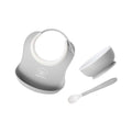 BabyBjorn Baby Feeding Set (1 Baby Bib, 1 Bowl And 1 Spoon)