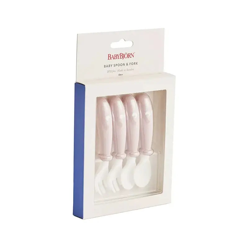 BabyBjorn Baby Spoon and Fork, 4 pcs