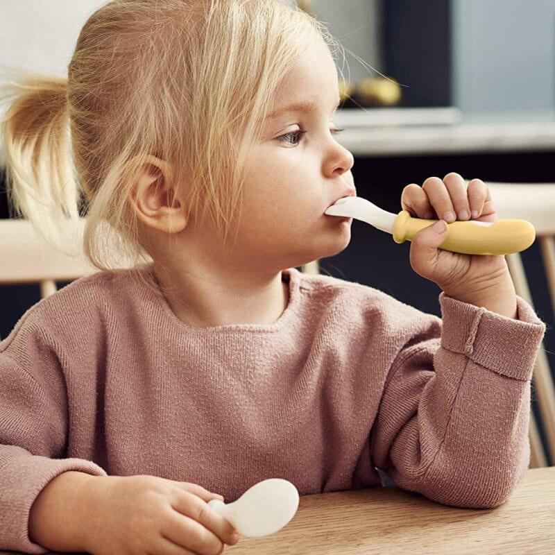 BabyBjorn Baby Feeding Set - Powder Yellow