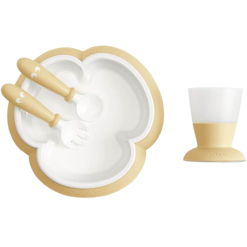 BabyBjorn Baby Feeding Set - Powder Yellow