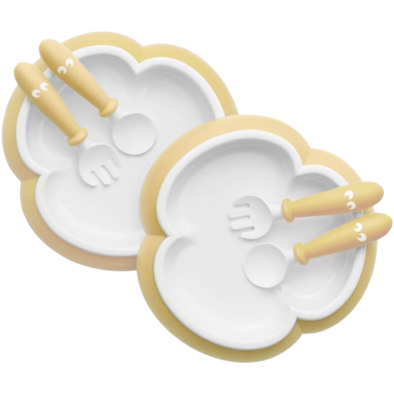 BabyBjorn Baby Plate, Spoon and Fork, 2-Sets
