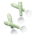 BabyBjorn Baby Spoon and Fork, 4 pcs
