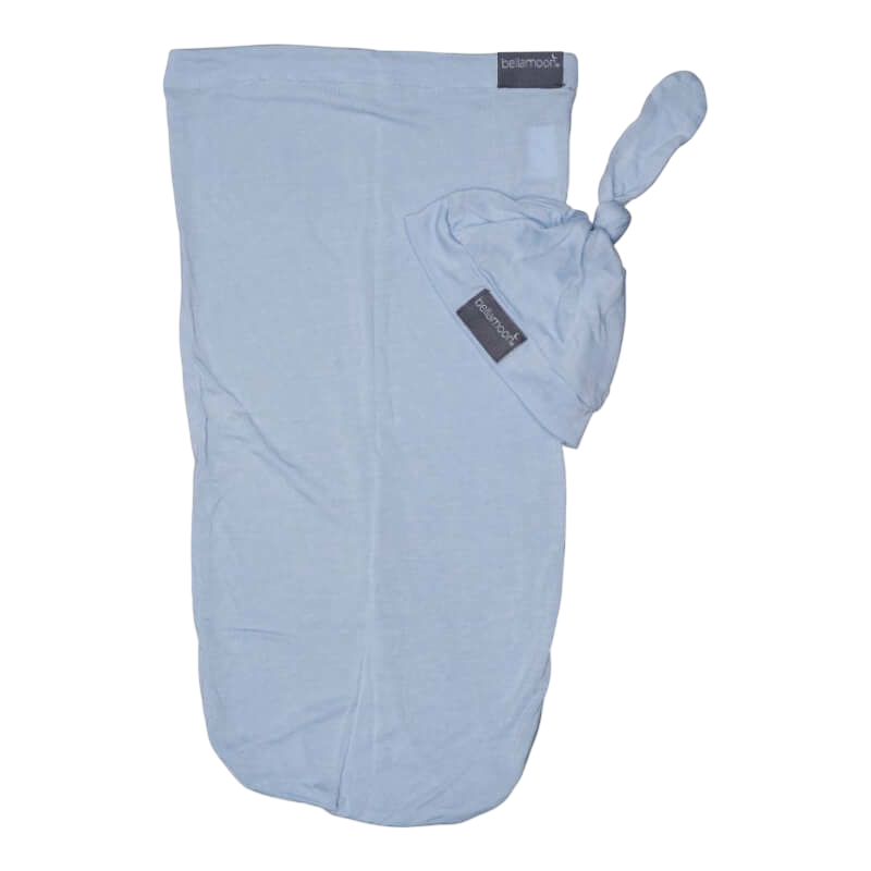 BellaMoon Bamboo Swaddle Sack and Beanie Hat - Fairy Tree
