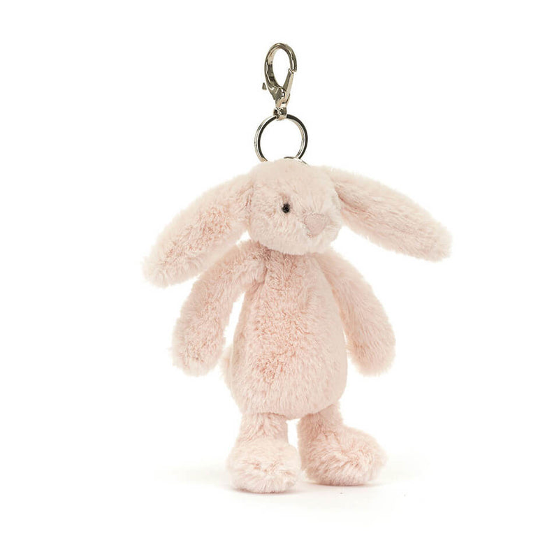 Jellycat Bashful Blush Bunny Bag Charm 18cm x 5cm x 4cm