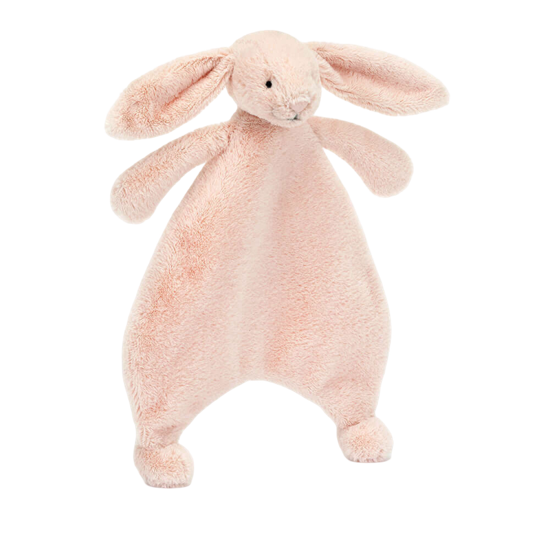 Jellycat Bashful Blush Bunny Comforter 27cm x 20cm x 7cm