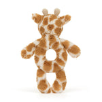 Jellycat Jellycat Bashful Giraffe  Faux-fur Rattle 18cm