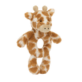 Jellycat Jellycat Bashful Giraffe  Faux-fur Rattle 18cm